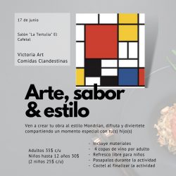 Arte, Sabor & Estilo (2 niños o mas c/u)
